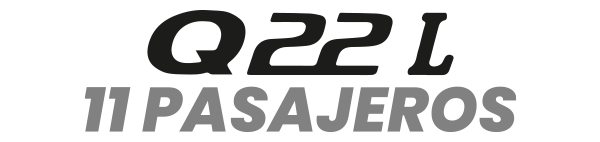 Logo negro q22l minivan